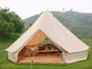 Сень 285G 3 x 2M на открытом воздухе располагаясь лагерем красит бежевый шатер колокола холста хлопка поставщик