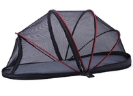 Наружный портативный легко складной 40X41X82CM Вентиляция нейлоновая сетка уютный собачий шатер черный милый приют для домашних животных поставщик
